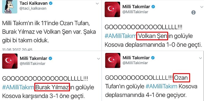 4-1 Kazandığımız Kosova-Türkiye Maçıyla İlgili Bir Yorumda Bulunan 15 Taraftar