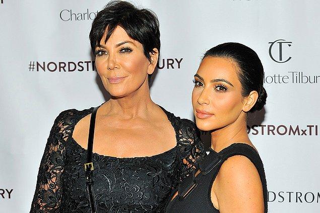 5. Kim Kardashian ve annesi Kris Jenner