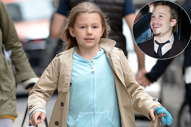 21. Heath Ledger ve kızı Matilda Ledger