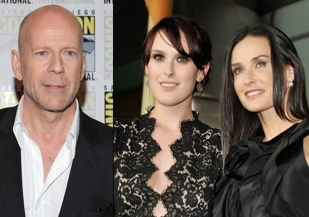8. Demi Moore ve Bruce Willis çiftinin kızı Rumer Willis