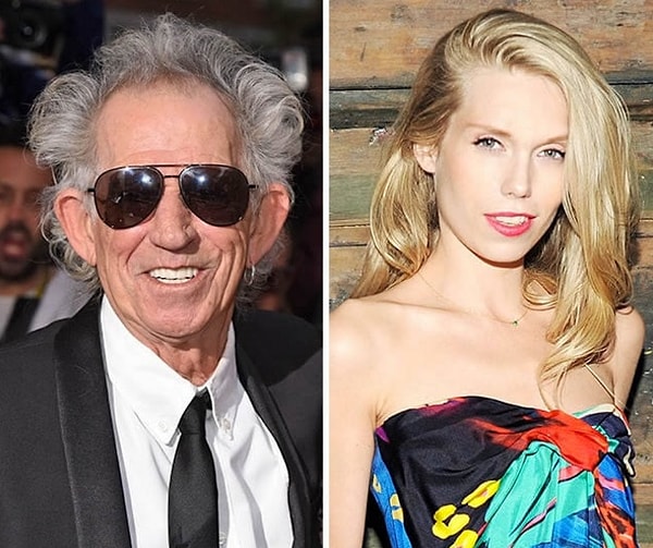 11. Кит Ричардс и Феодора Ричардс