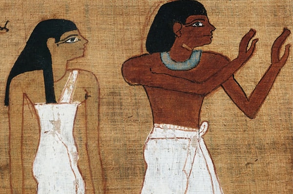 3. Египетские женщины имели равные с мужчинами права.