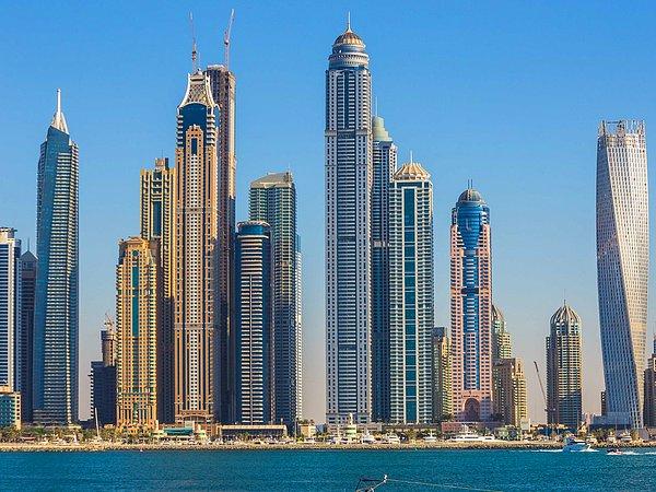 10. Dubai, BAE 1,082 bina 3,885 kilometrekare.