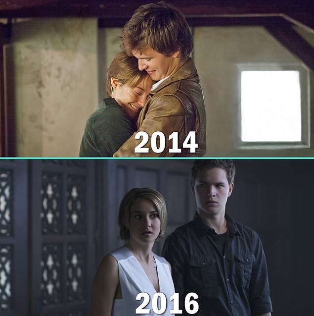 9. Shailene Woodley & Ansel Elgort