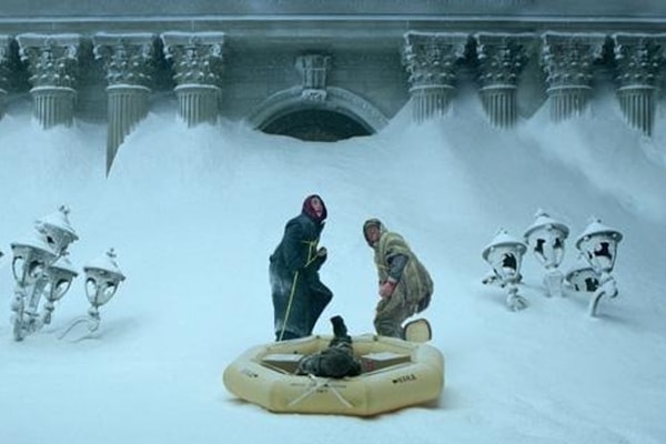 8. Поддельная зима, асбест и снег