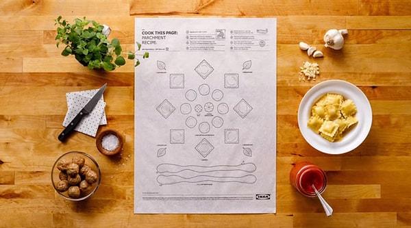 İsveçli mobilya mühendisinin Kanada şubesi Toronto'dan bir pazarlama şirketi Leo Burnett ile ortak bir proje yaparak 'Bu Sayfayı Pişir' adlı bir proje yaptı.