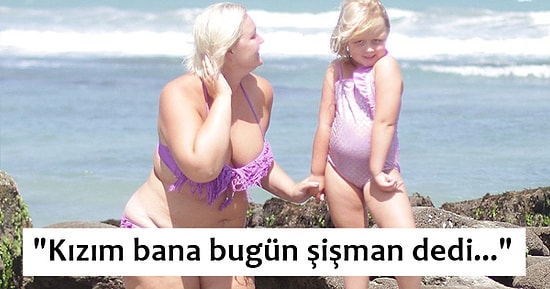 Kendisine Şişman Diyen Kızına Verdiği Cevapla İnsanlar Arasında Tartışmalara Yol Açan Anne