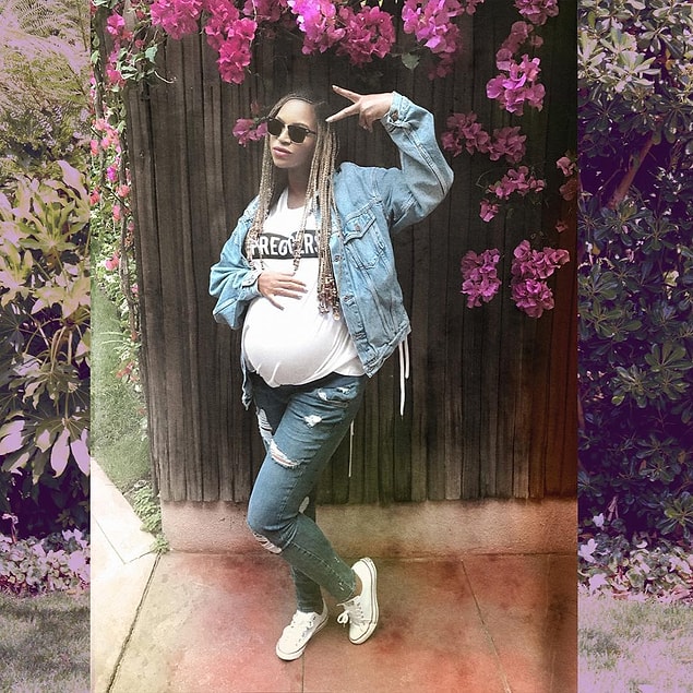 3. Fakat her ne kadar lakabı "Kraliçe" olsa da, Beyonce de sıradan bir kadın sonuçta; gebeliğin zorluklarını fazlasıyla yaşadığı vakitler oldu.