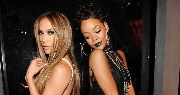 10. Jennifer Lopez ve Rihanna
