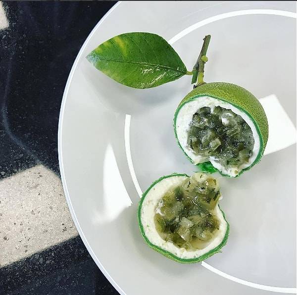 1. Пирожное в форме лайма не отличить от настоящего