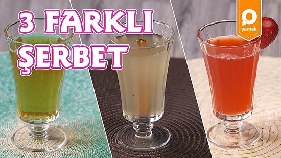 Osmanlı'dan Günümüze Buz Gibi Enfes 3 Farklı Şerbet Nasıl Yapılır?