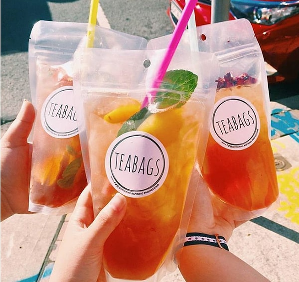 18. Даже целые пакеты чая:)