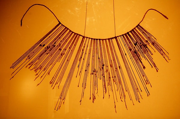 5. Инки использовали кипу – систему узелков на разноцветных веревочках – в качестве календаря, при счете и, возможно, даже вместо письменности.