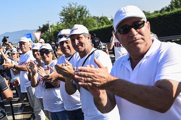 Kılıçdaroğlu'nun yürüyüşüne vatandaşların desteği sürüyor.