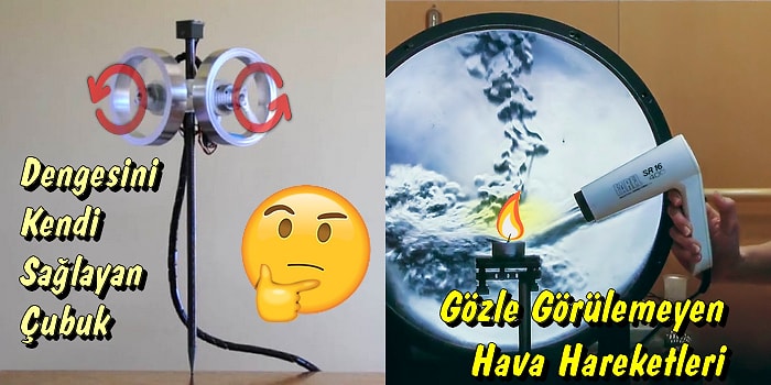 Fizik Denen Şey Muazzam! İzlerken Ağzınızı Bir Karış Açık Bırakacak 19 İlginç Görüntü