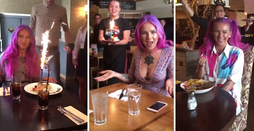 Garsonlara 'Bugün, Onun Doğum Günü' Deyip Fake Doğum Günü Kutlatan Adamdan Efsane Troll