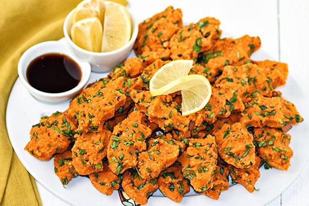 12. Körili mercimek köfteler hep hüpürdetmelik!