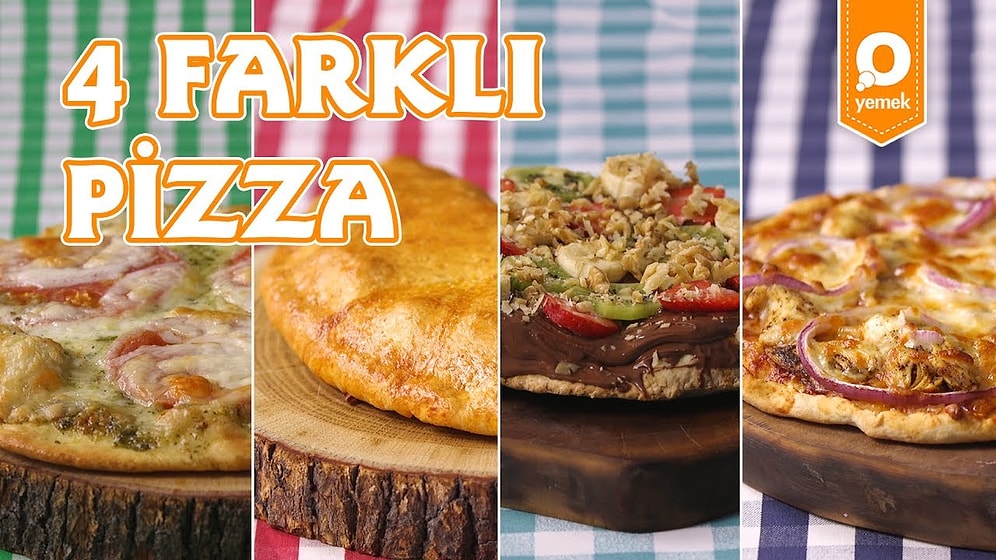 İtalya'nın En Güzeli: 4 Farklı Pizza Nasıl Yapılır?