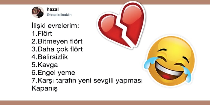 Bir Türlü Mutlu Sona Ulaşamayan İlişkilerinin Evrelerini Paylaşarak Güldüren 17 Kişi