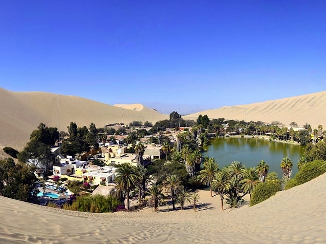 4. Huacachina, Bir Peru çölü