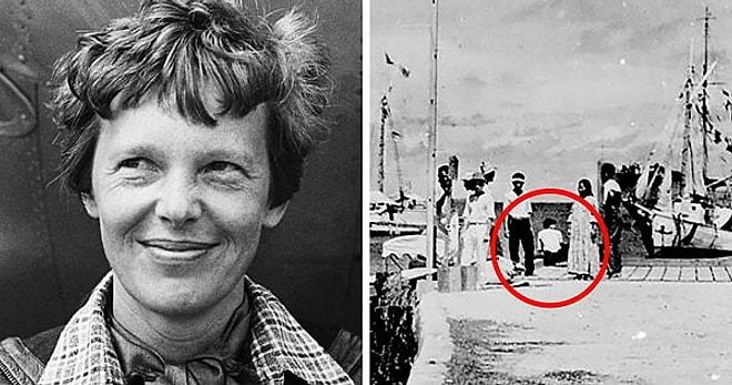 Dünya Şokta! Pilot Amelia Earhart'ı Kazadan Sağ Kurtulmuş Gibi Gösteren Gizemli Fotoğraf