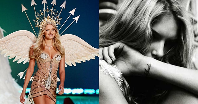 9. Lily Donaldson'ın bileğine yaptırdığı bu dövme, bir dönem kadınlar arasında büyük hit yapmıştı.