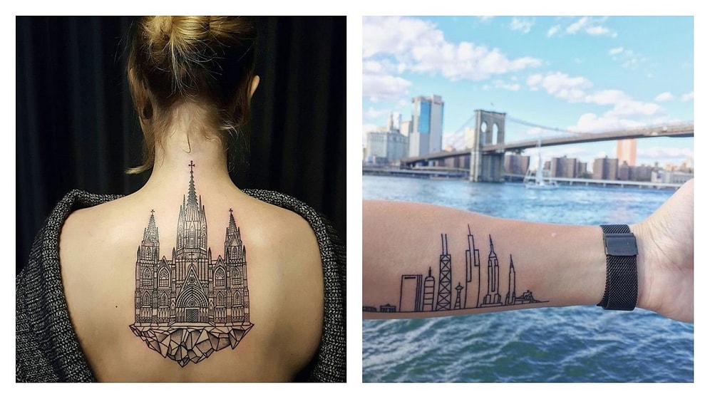 23 тату, вдохновленные архитектурой, увидев которые вы захотите себе такие же