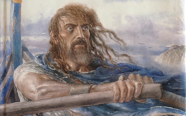 5. Yunan mitolojisine göre, 20 yılın ardından savaştan dönen Odysseus, bir dilenci kılığında kentine gelmiş...