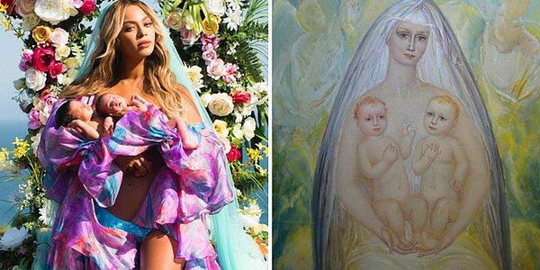 1. Beyoncé'nin ikizleri - "İkizlerle Madonna" Alexey Kuzmich, 1997