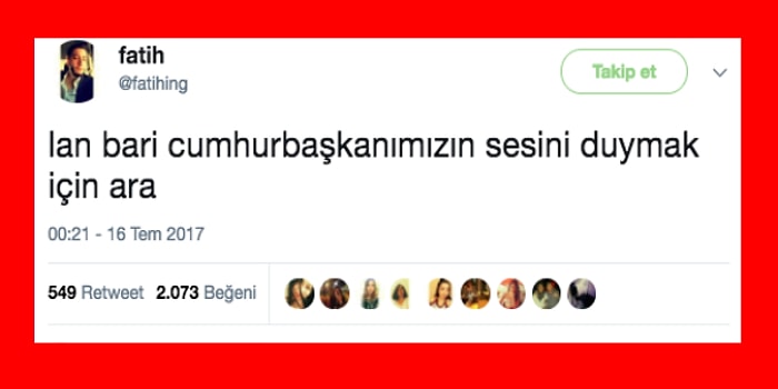 Cep Telefonundan Arama Yapanlara Cumhurbaşkanı Recep Tayyip Erdoğan Sürprizi