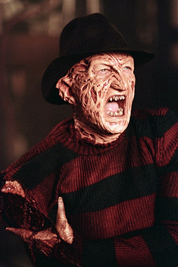15. Роберт Инглунд - маньяк Фредди Крюгер в "Кошмаре на улице Вязов"