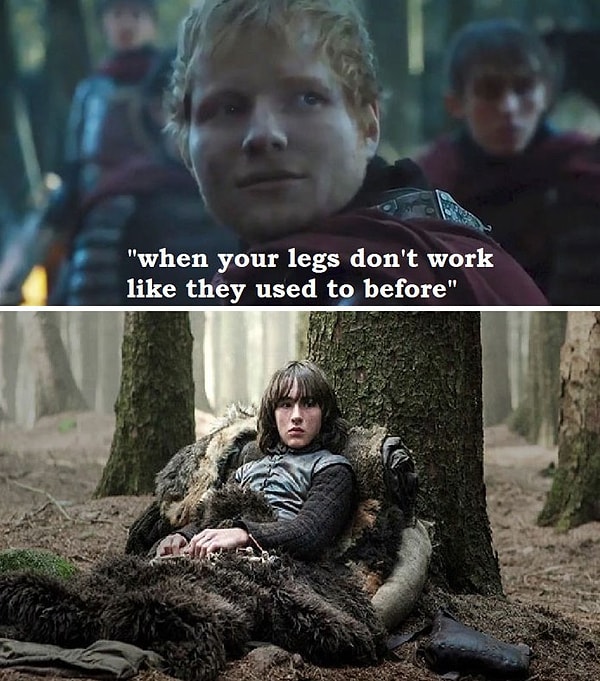 5. "Когда ноги перестанут тебя слушаться..."