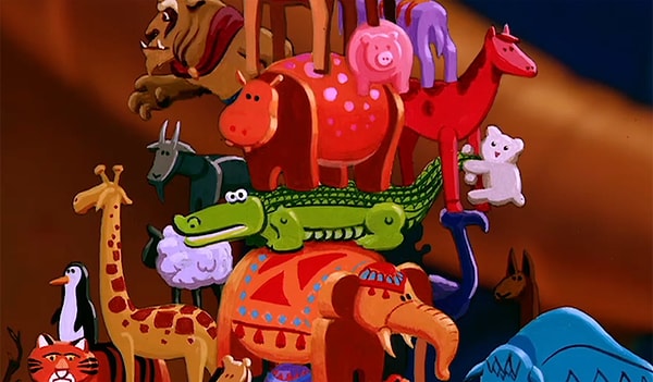 11. И последний вопрос. В каком мультике Disney появлялись эти игрушки?