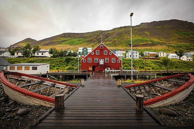 8. Siglufjörður, İzlanda
