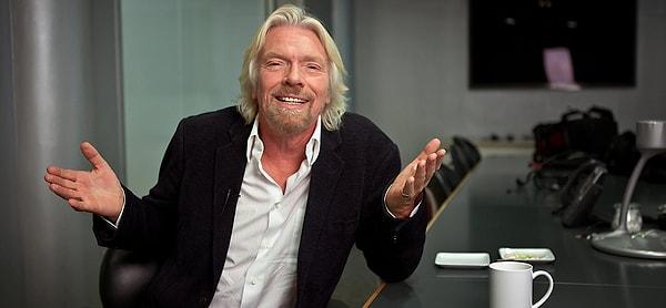 350 den fazla şirketi bulunan Richard Branson