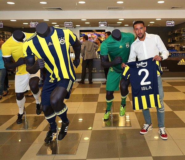 27. Mauricio Isla ➡️ Fenerbahçe