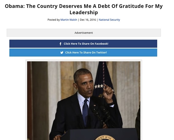 3. На своей последней пресс-конференции Обама заявил, что Америка обязана отдать ему дань благодарности.