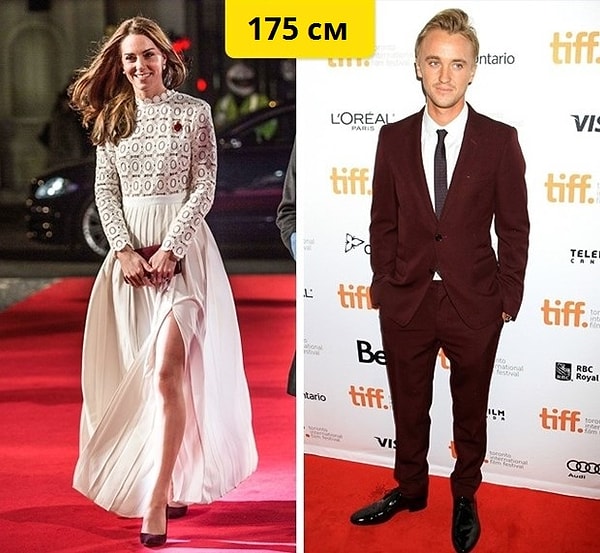 13. Кейт Миддлтон и Том Фелтон