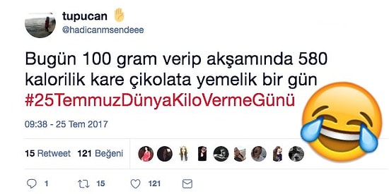 Göbeğimle Sev Beni! 25 Temmuz Dünya Kilo Verme Günü'nü Mizahlarıyla Şenlendiren 21 Kişi