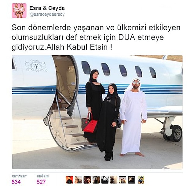Bir ara birlik ve beraberlik duaları için Umre'ye gittiklerini duyurdular, bu da gündeme oturdu.
