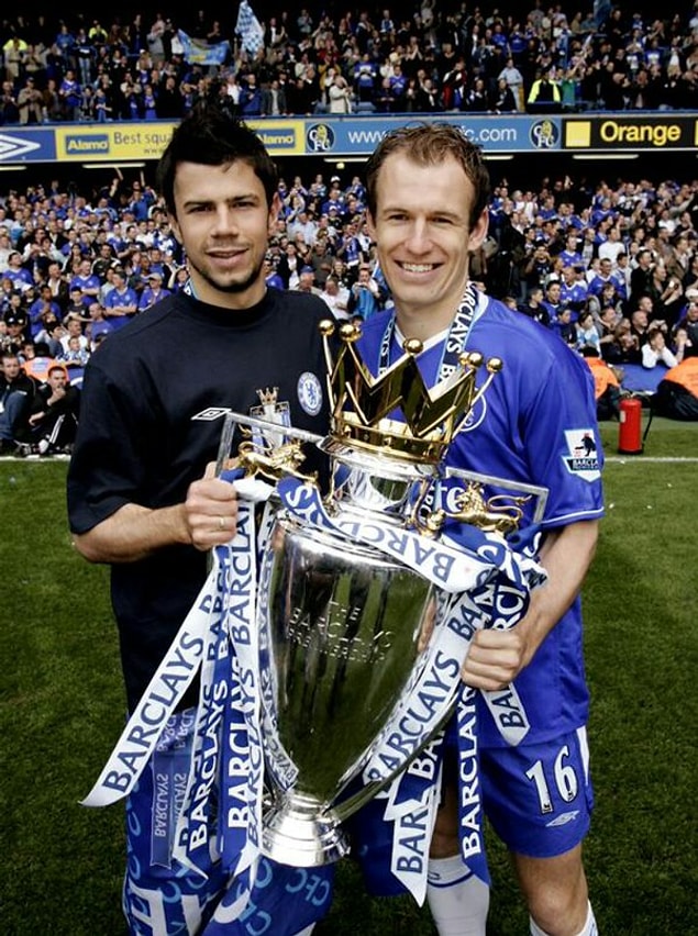 20. Robben ve Kezman (Chelsea 2004)
