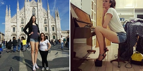 Ноги от ушей: как живётся девушке с самыми длинными ногами в мире?