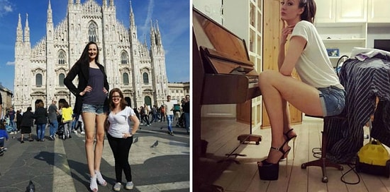 Ноги от ушей: как живётся девушке с самыми длинными ногами в мире?