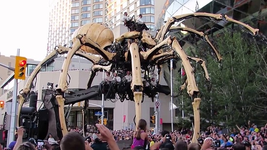 Ateş Püskürten 45 Tonluk Ejderha, Dev Örümceğe Karşı!