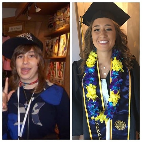 8. Подростковый период хорошо на нее повлиял