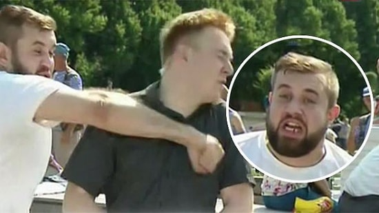 Расплескалась синева: В день ВДВ пьяный мужчина избил журналиста во время прямого эфира