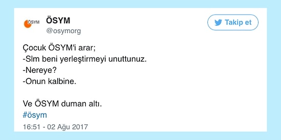 ÖSYM Yerleştirme Sonuçlarını Açıklamayı Geciktirince Kendini Mizaha Vermiş 19 Kişi
