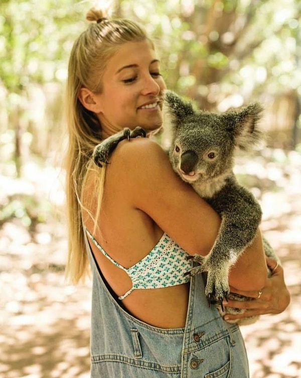 17. Hesapsızca sarılan koalalar 🐨