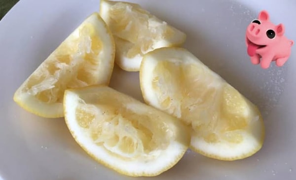 13. Просто лимон с солью, ничего лишнего