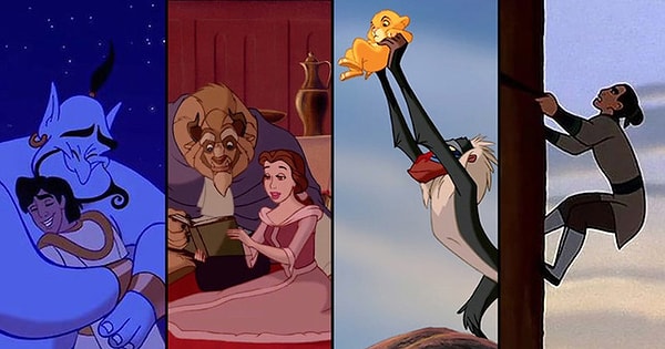 Ваше ДНК состоит из Аладдина, Красавицы и Чудовища, Короля Льва и Мулан!